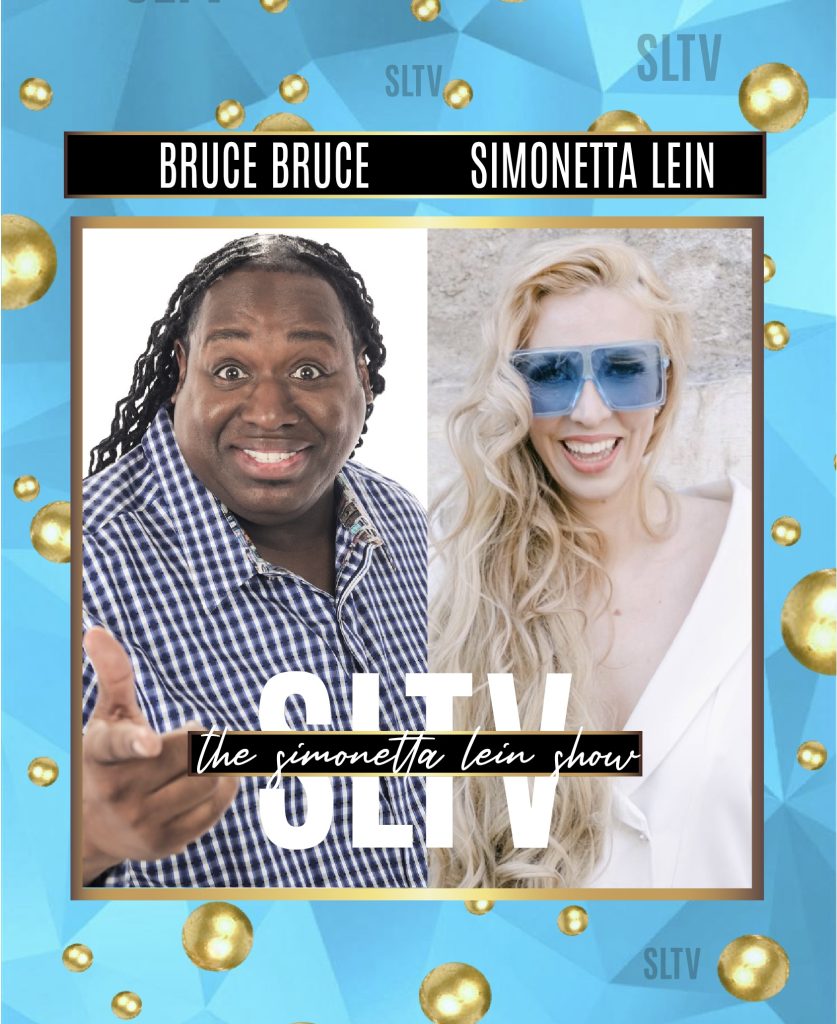 Bruce Bruce Guests on The Simonetta Lein Show On SLTV