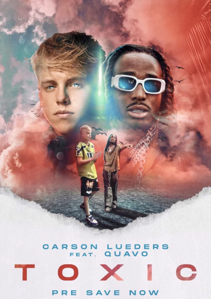 CARSON LUEDERS TO UNLEASH BOLD COLLABORATION WITH RAPPER QUAVO