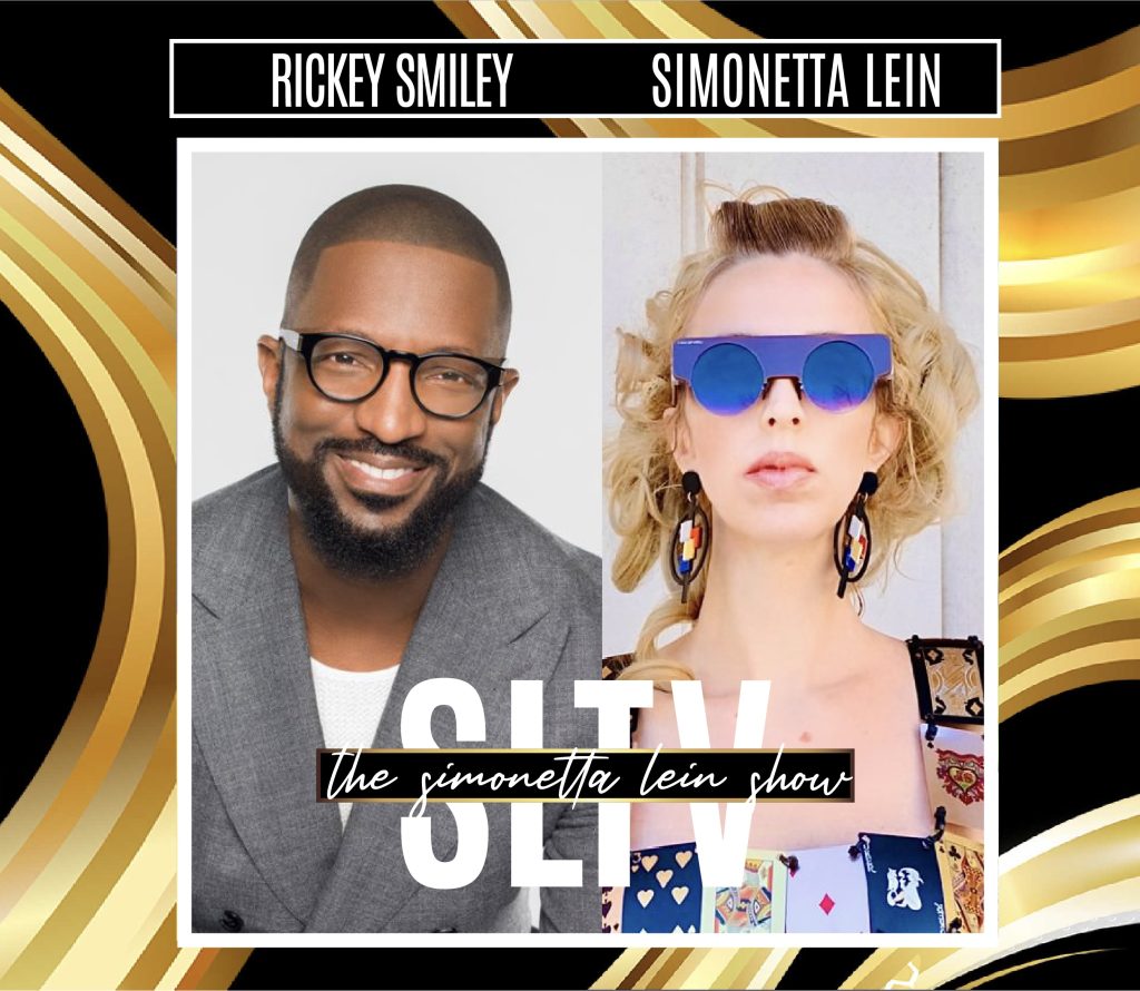 Rickey Smiley Guests On The Simonetta Lein Show On SLTV