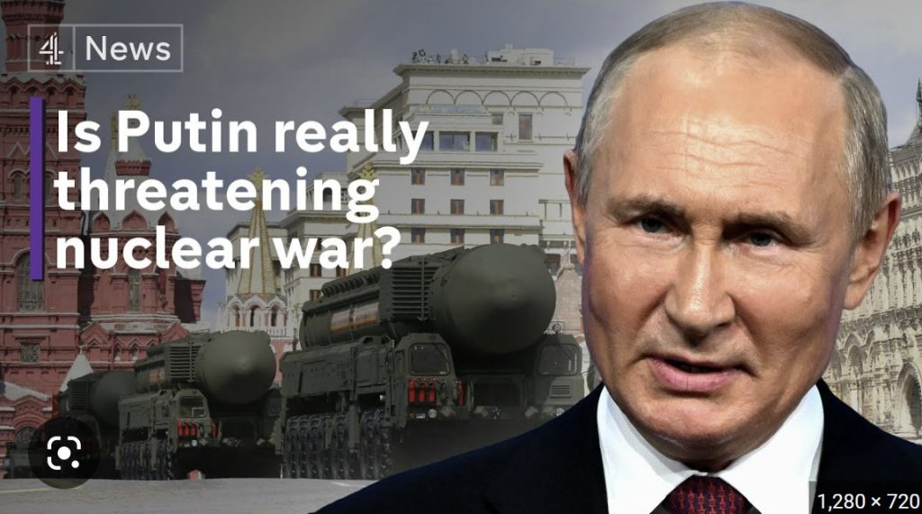 Putin’s Latest Nuclear Threat By Howard Bloom